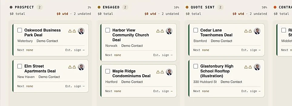 NOI Tech Sell: Deals board